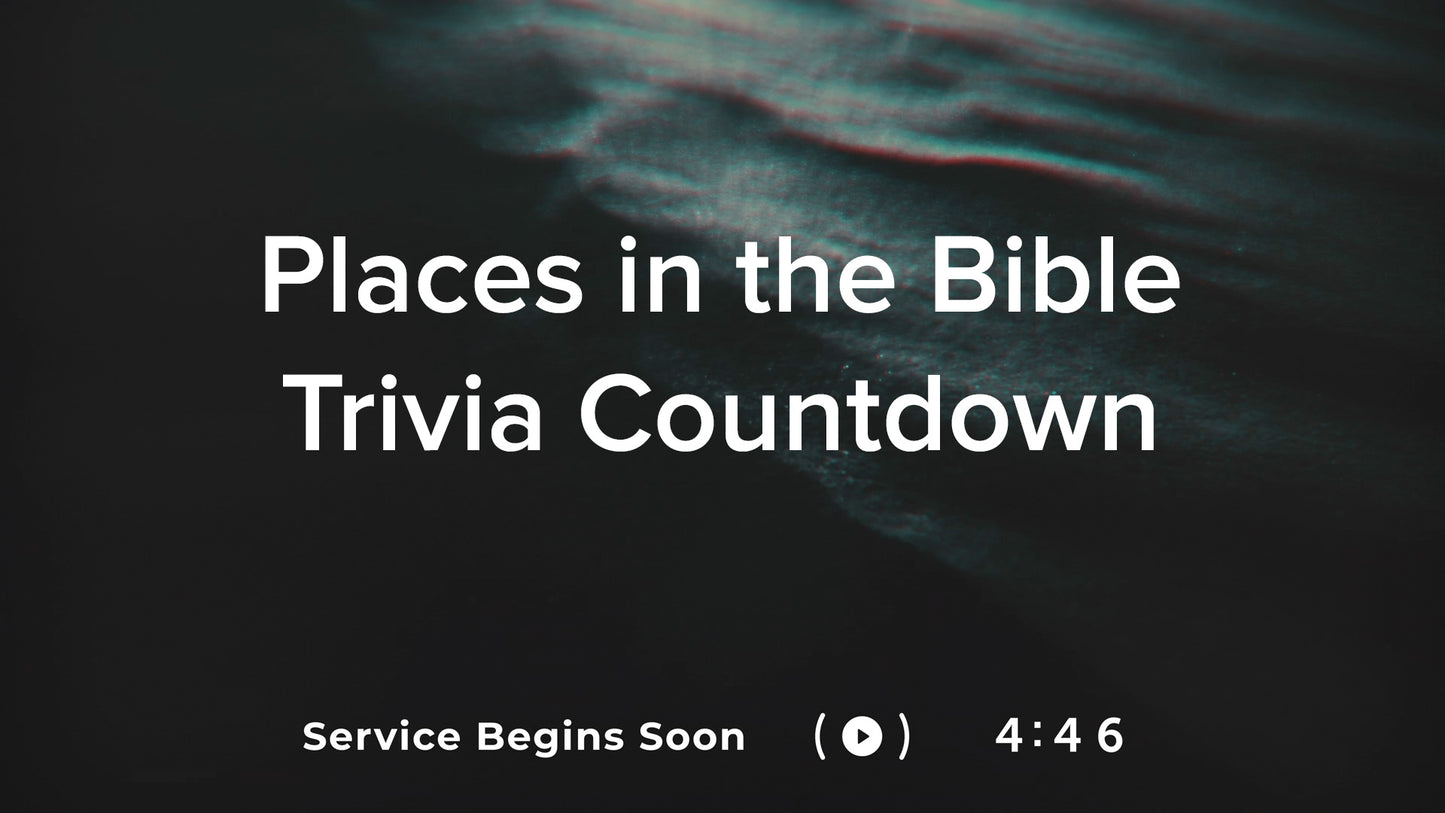 Stark Sand Trivia Countdown