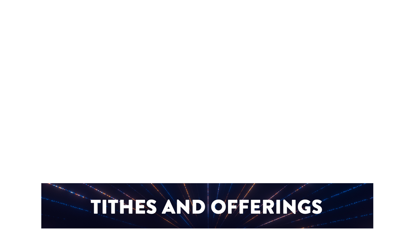 Holy Night Lower Third Tithes Offering