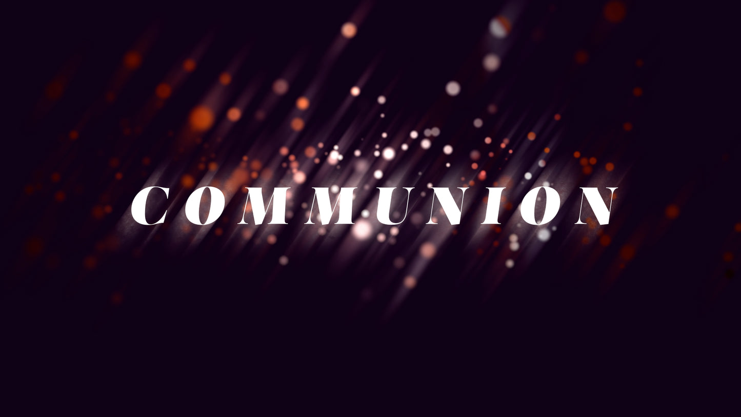 Particle Streaks Communion