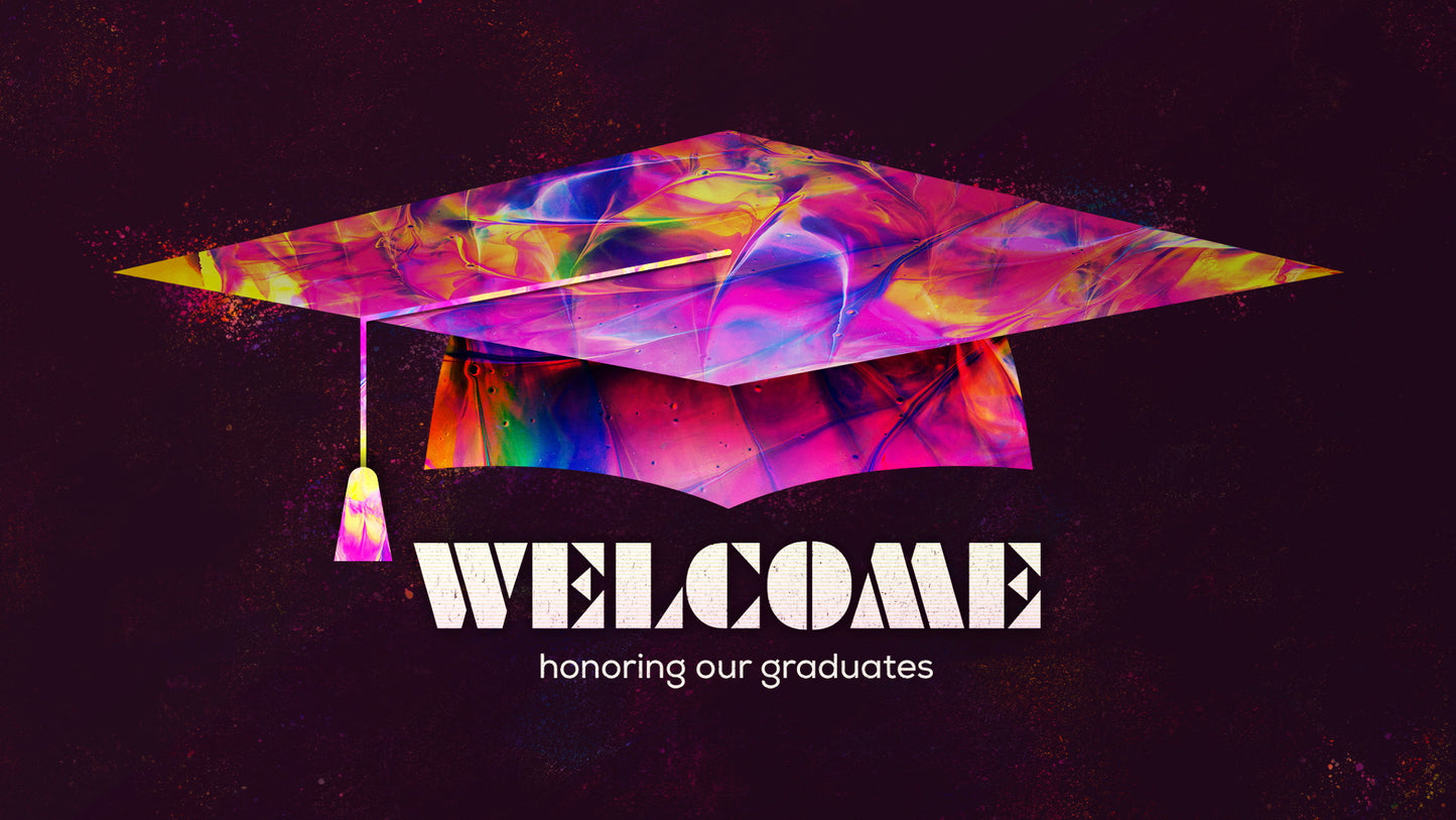 Painted Graduation Welcome Still