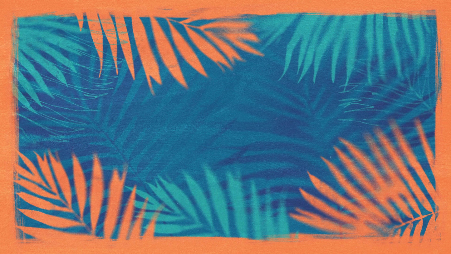 Hosanna 03 Framed Orange