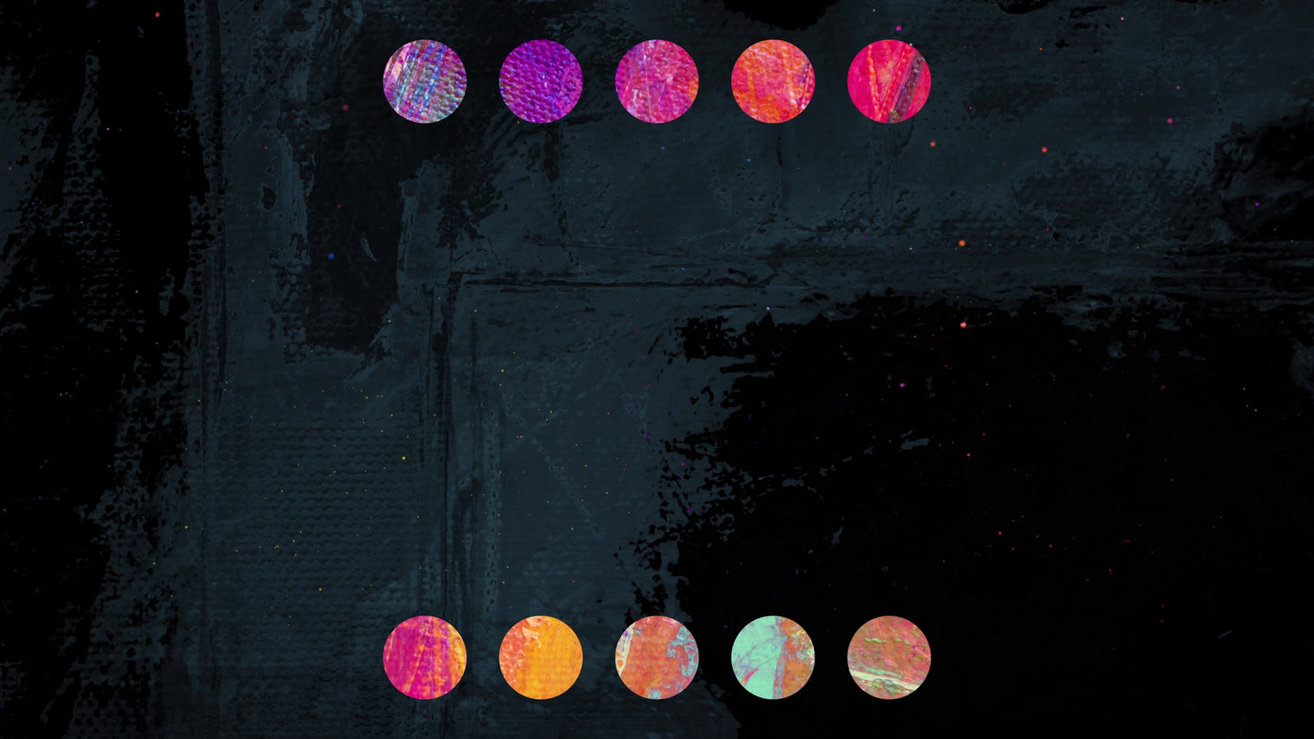 Colorful Epiphany Circles