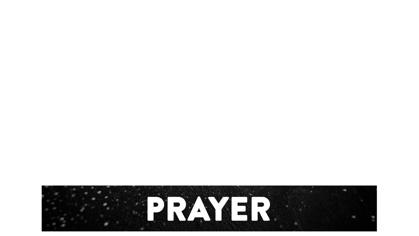 Lent 2024 Lower Third Prayer