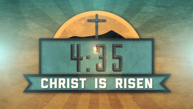Vintage Easter Sunday Countdown