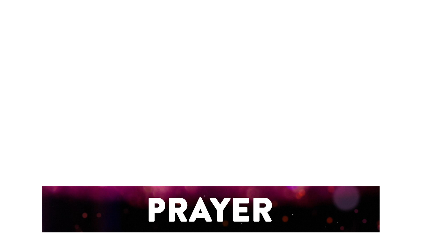 Communion Bokeh Lower Third Prayer
