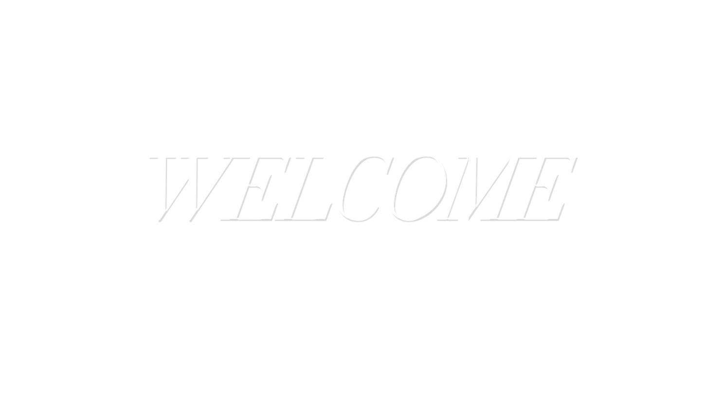 Welcome