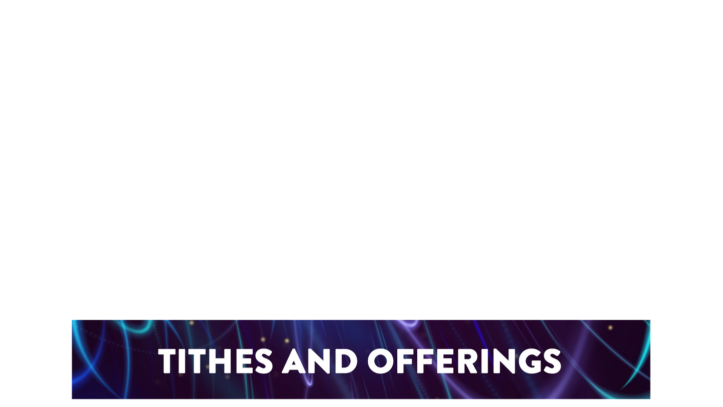 Fractal Glow Lower Third Tithes Offering