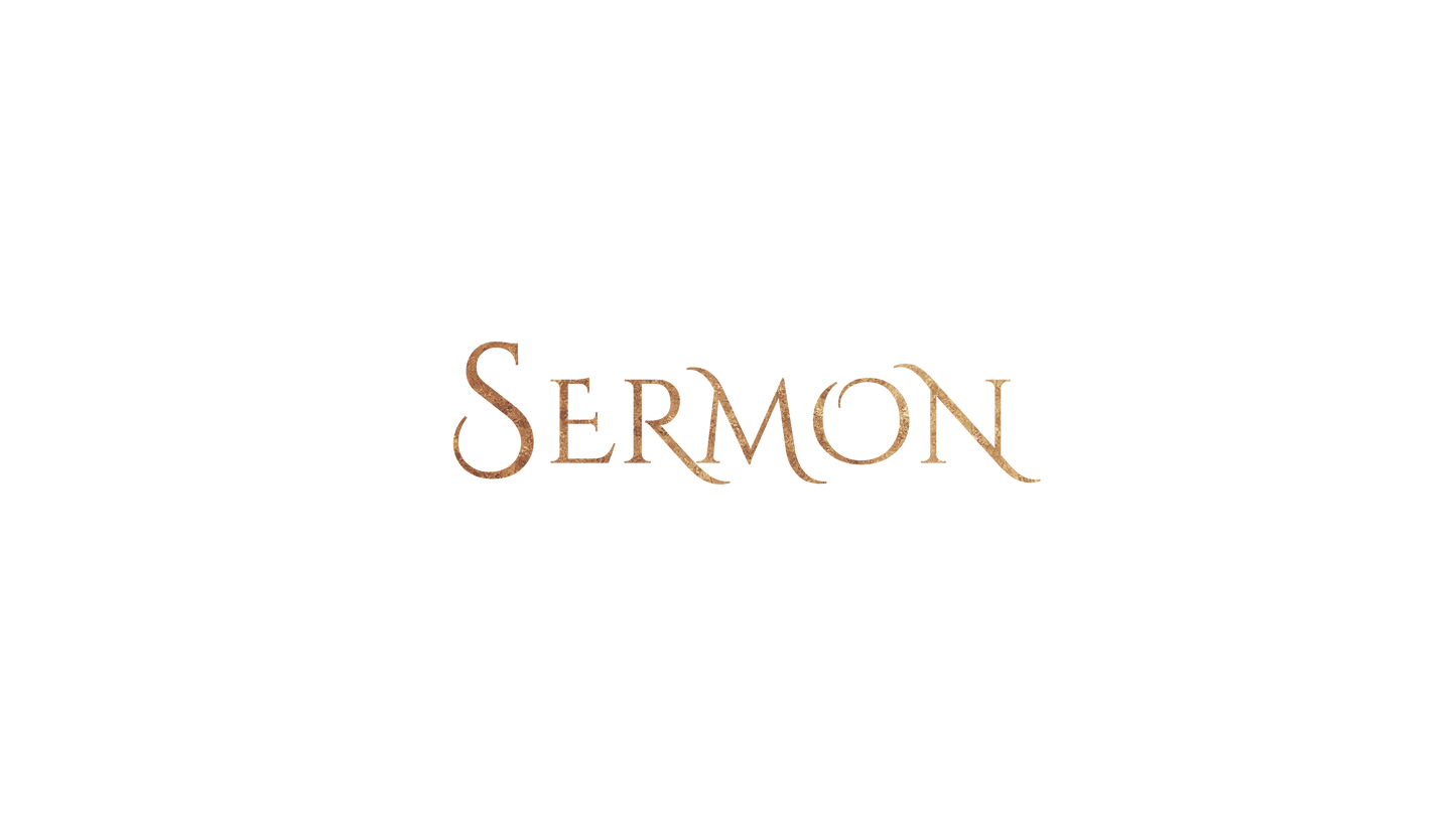 Sparkly Christmas Sermon
