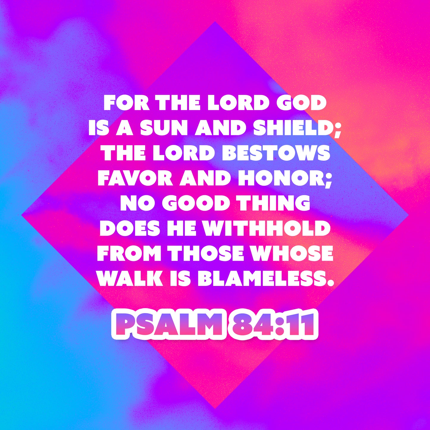 Psalm 84:11