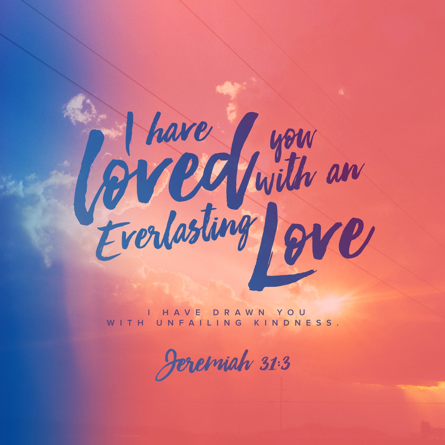 Jeremiah 31 3