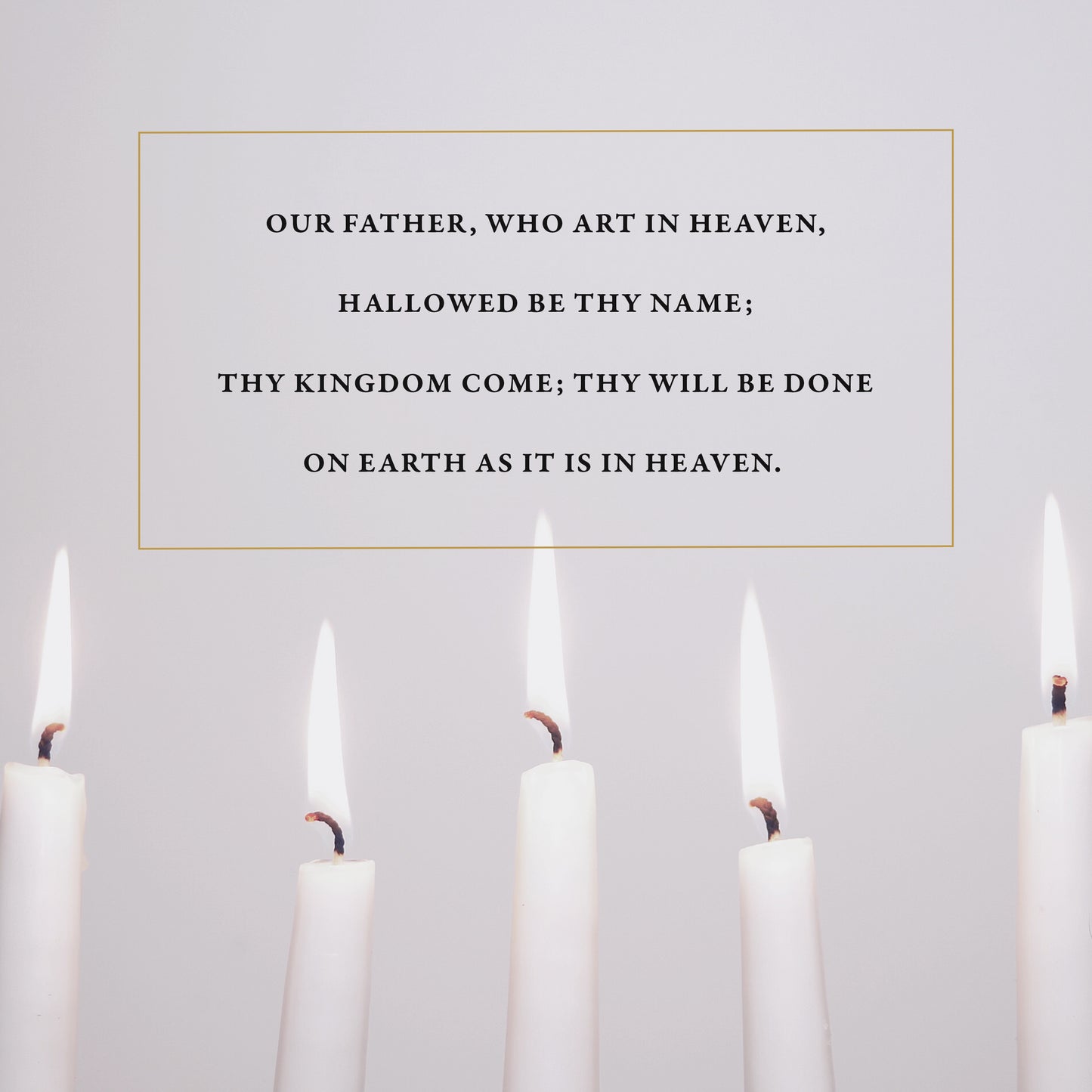 Lord's Prayer - Part 1