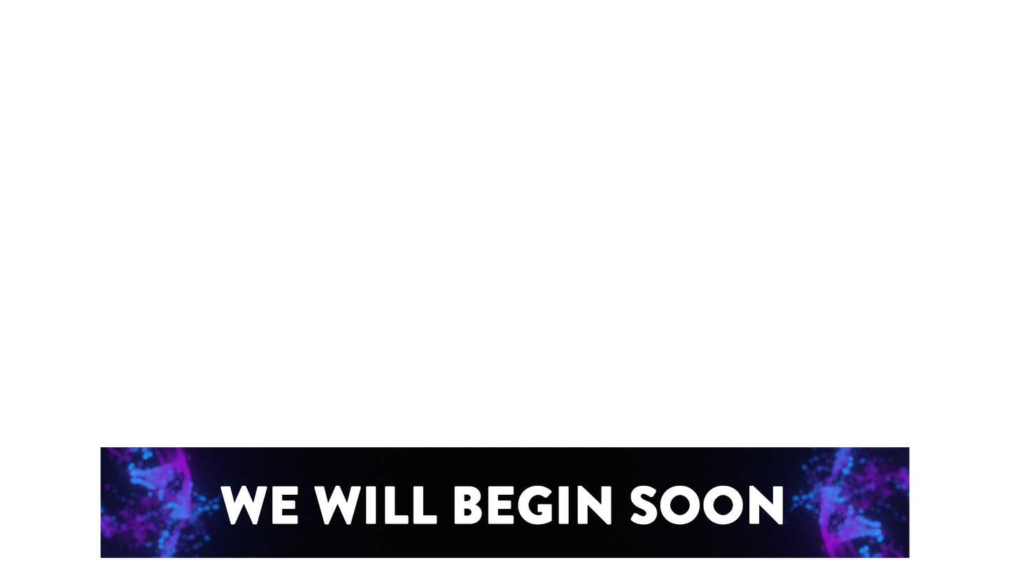 Deep Glow Lower Third We Will Begin Soon