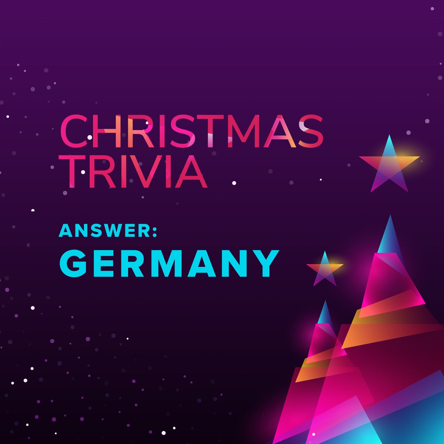 Christmas Trivia 1