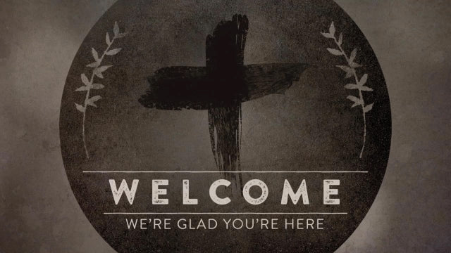 Rustic Lent Welcome