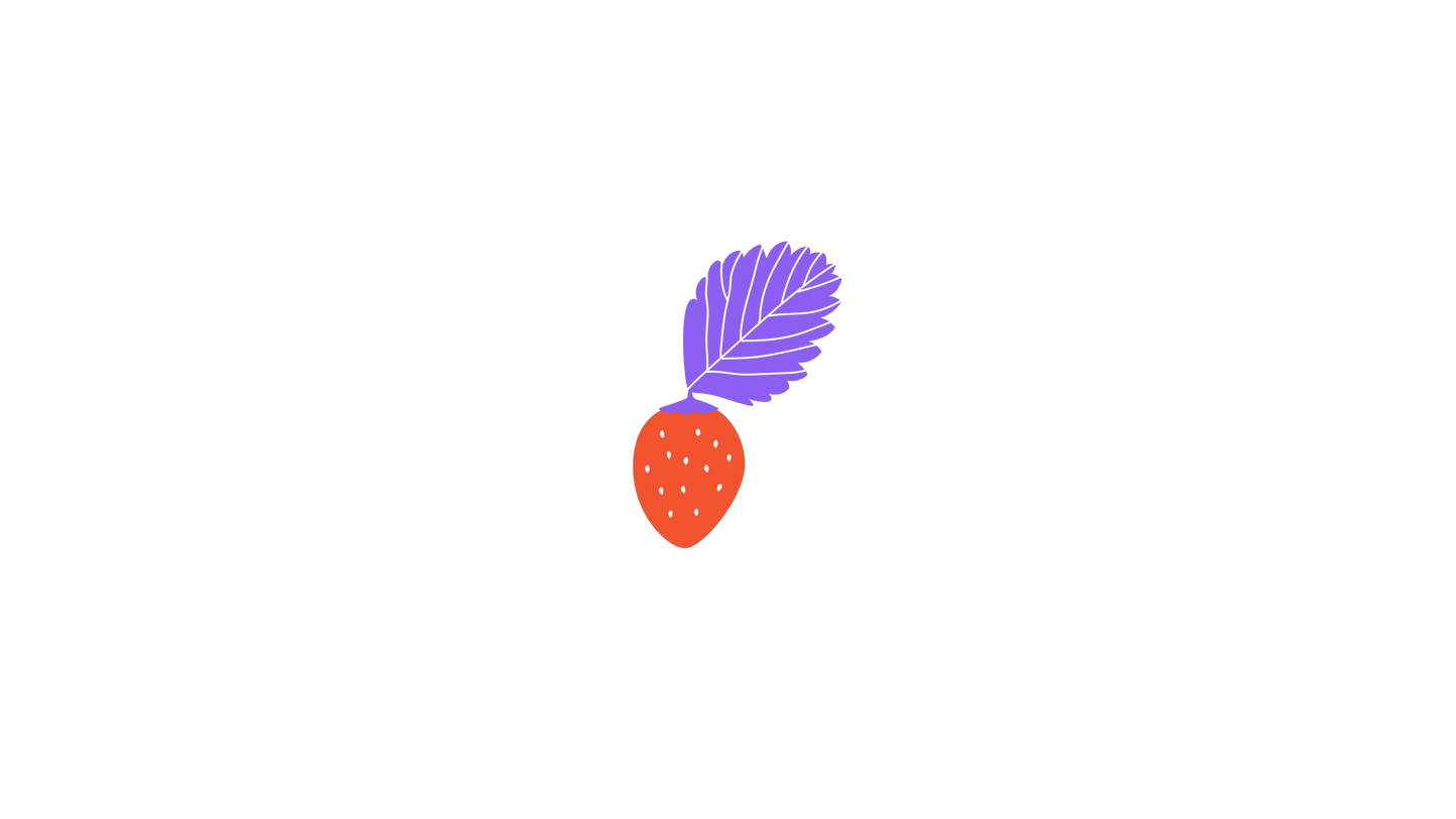 Modern Mothers Day Strawberry 1