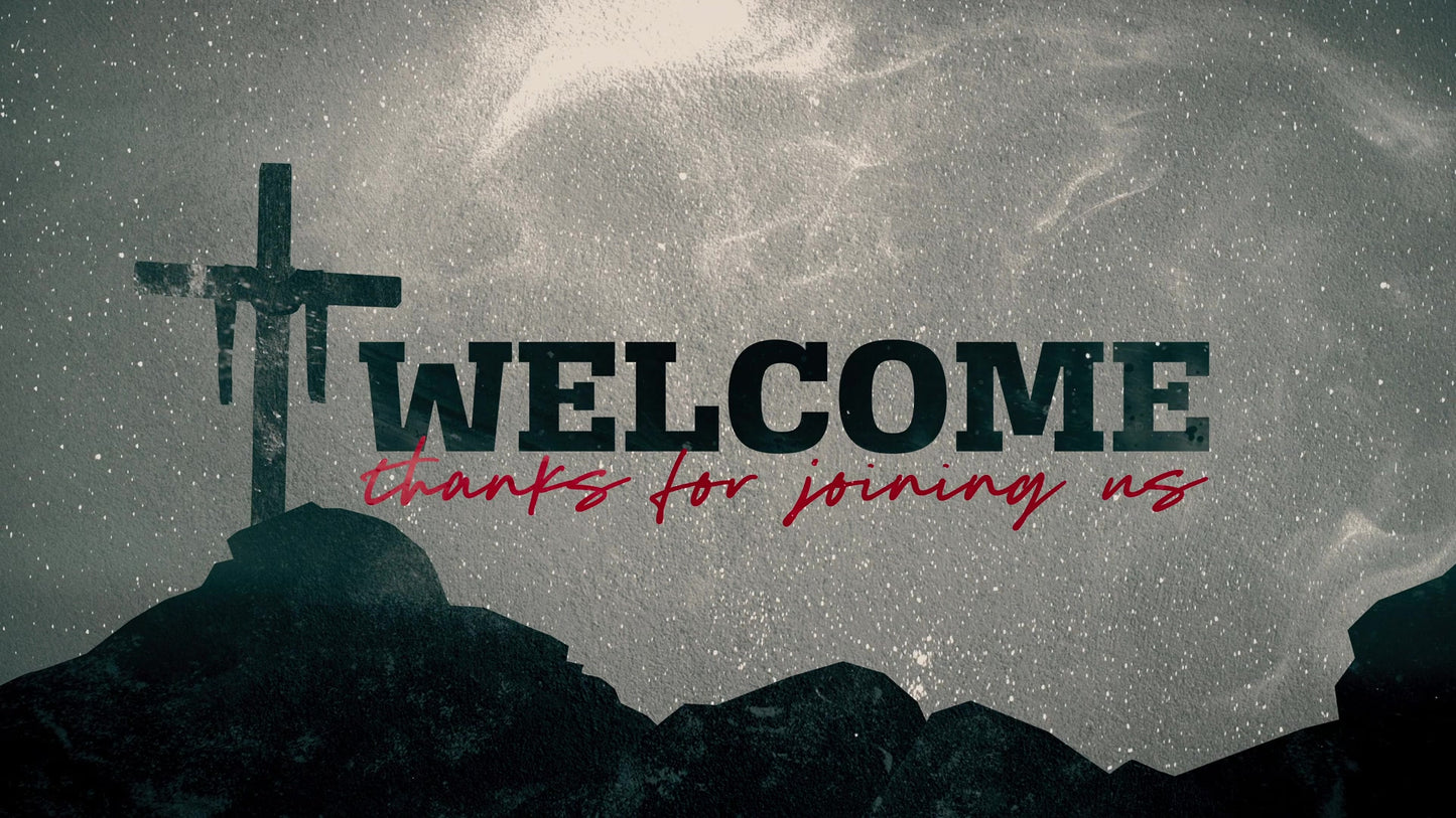 At The Cross Welcome