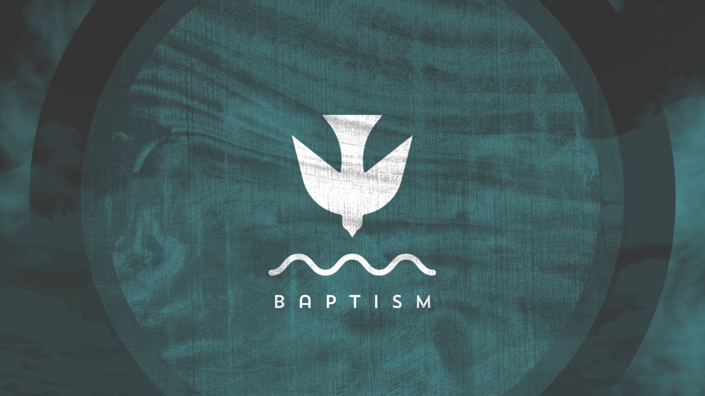 Woodgrain Clouds Baptism Still