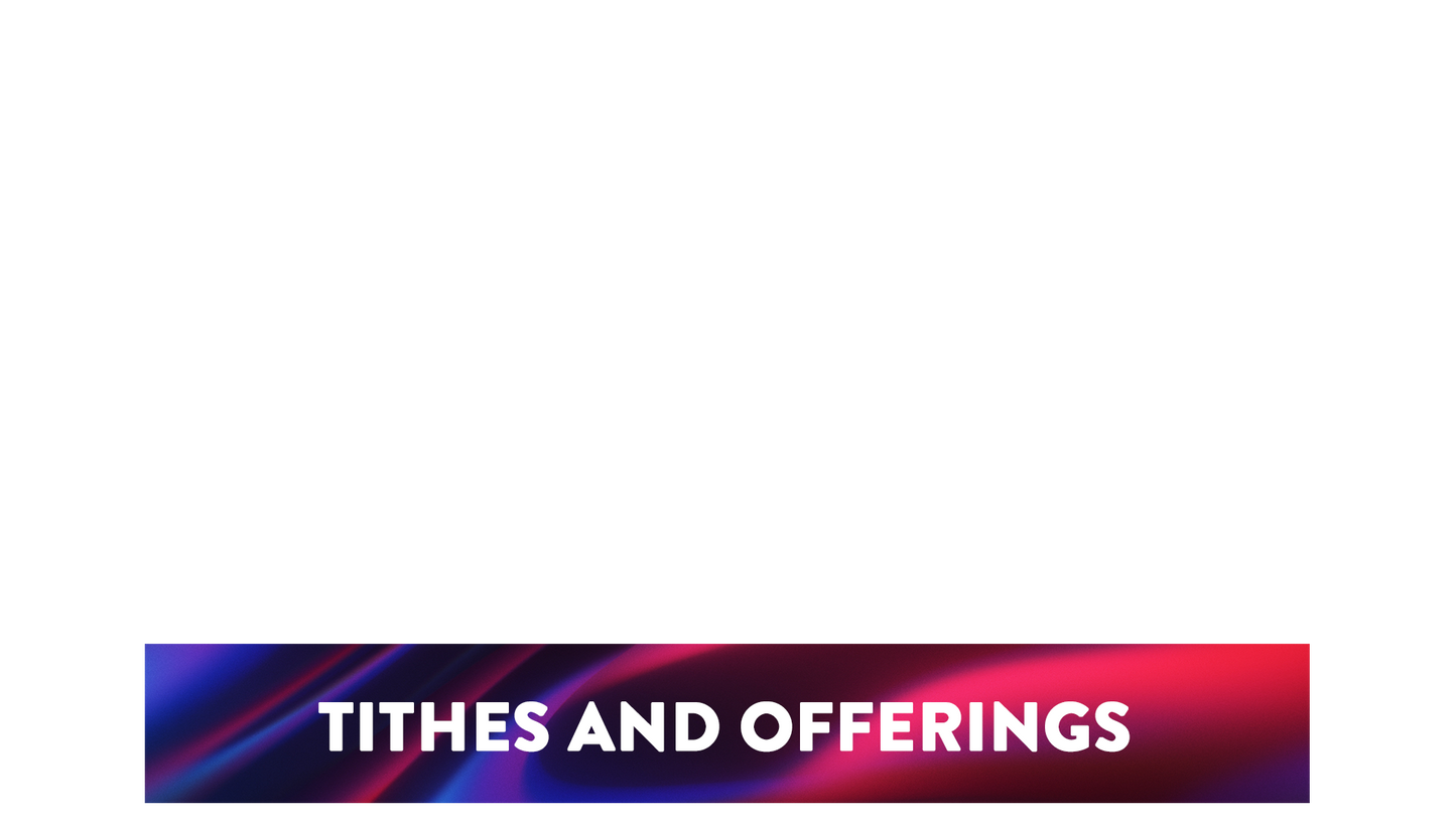 Slope Lower Third Tithes Offering