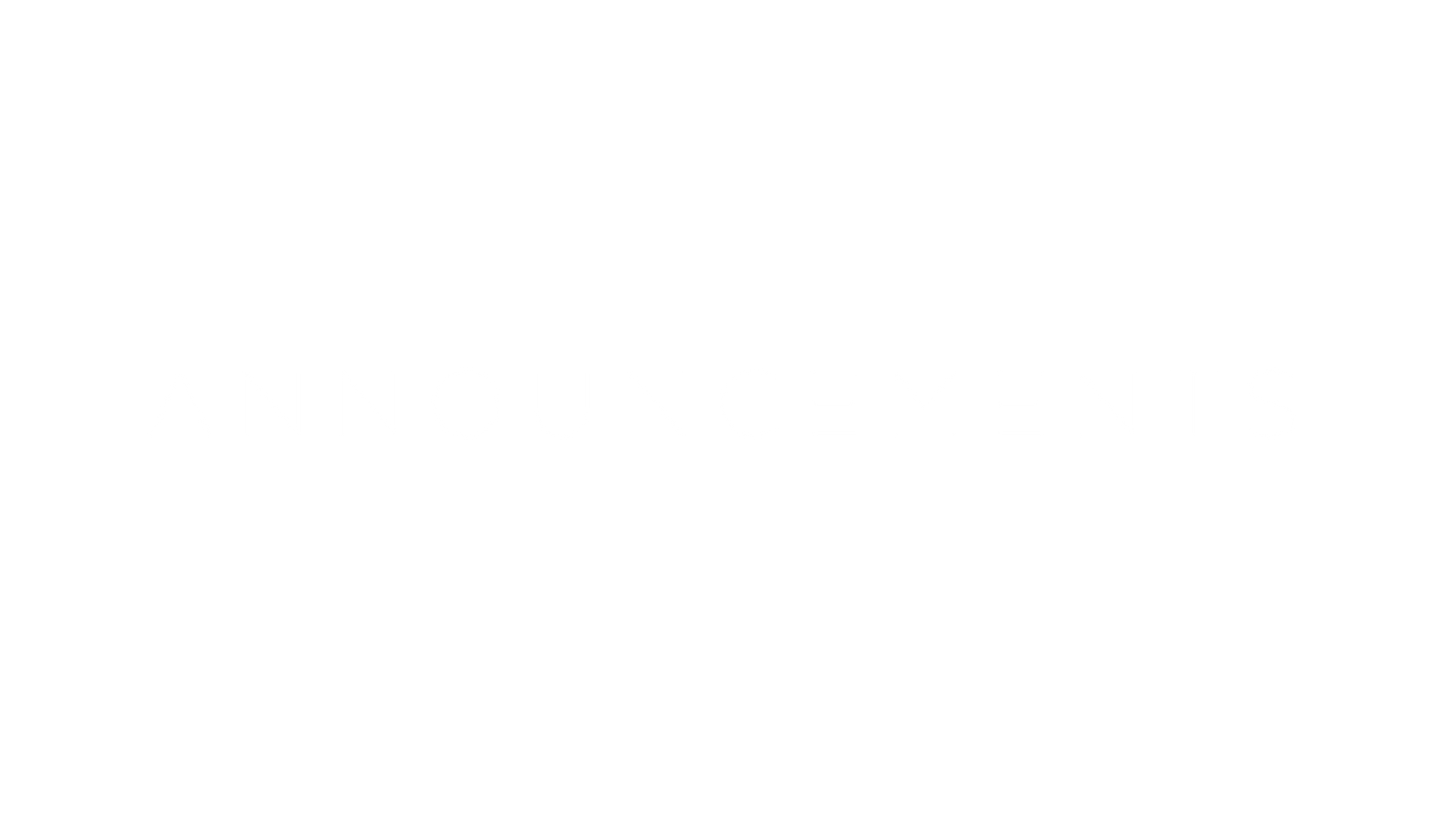 Geo Surface Announcements