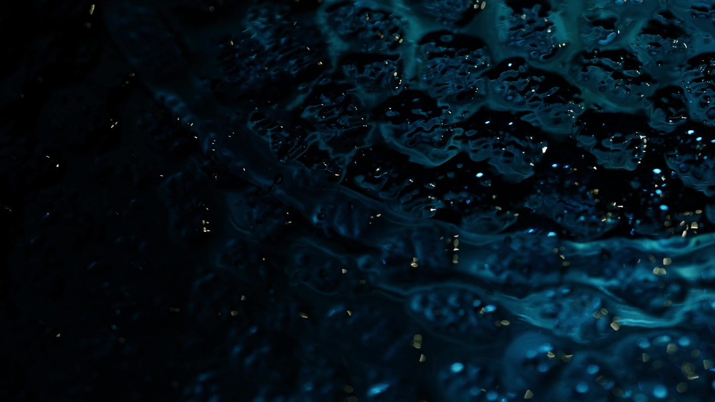 Glass Surface Blue Texture