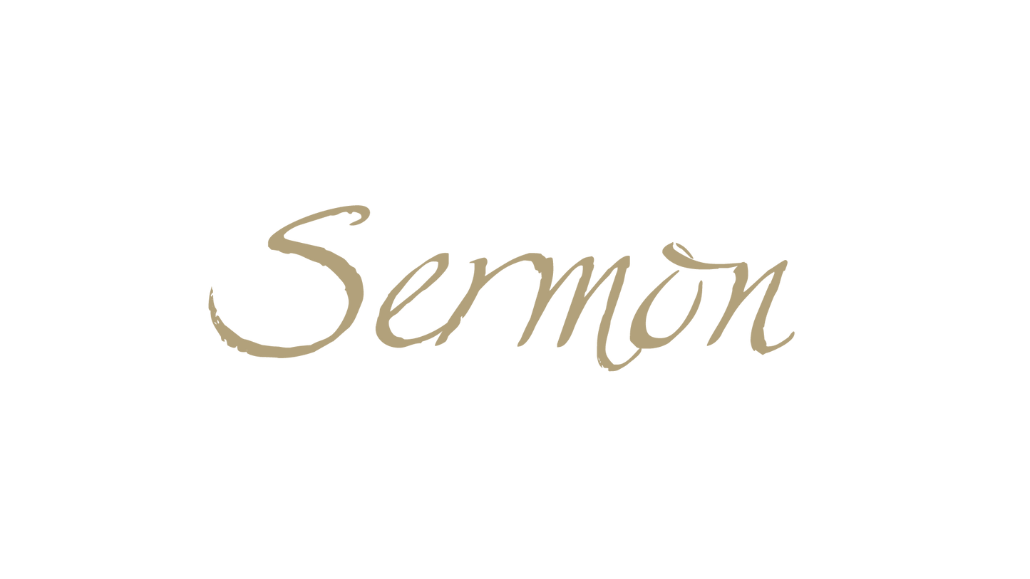 Ancient Collection Sermon