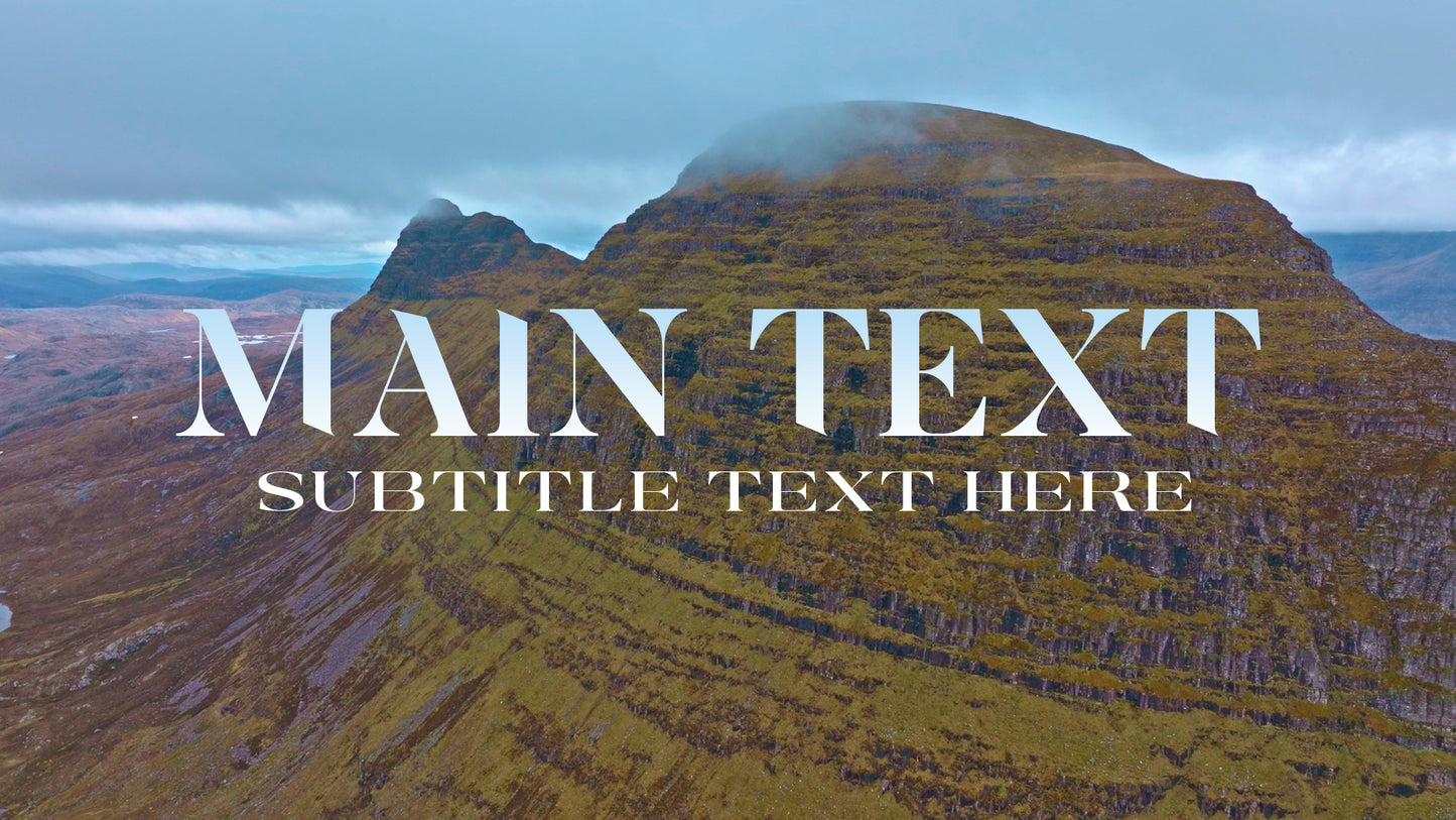 Mountainside Sermon