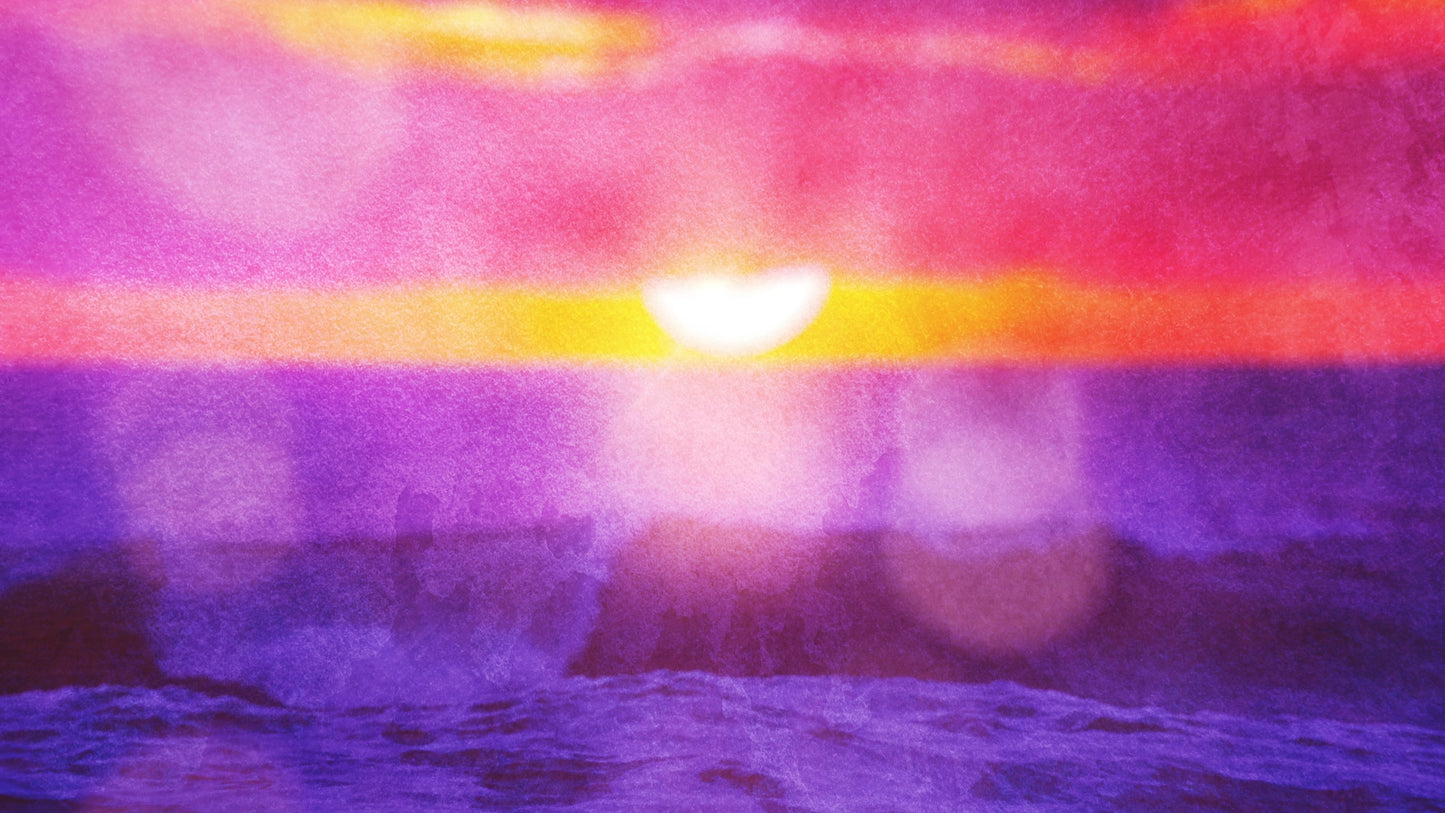 Watercolor Cross Waves Alt