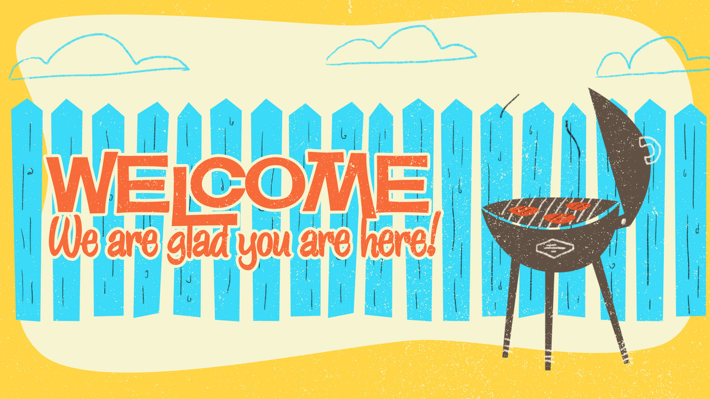 Retro Dad Welcome