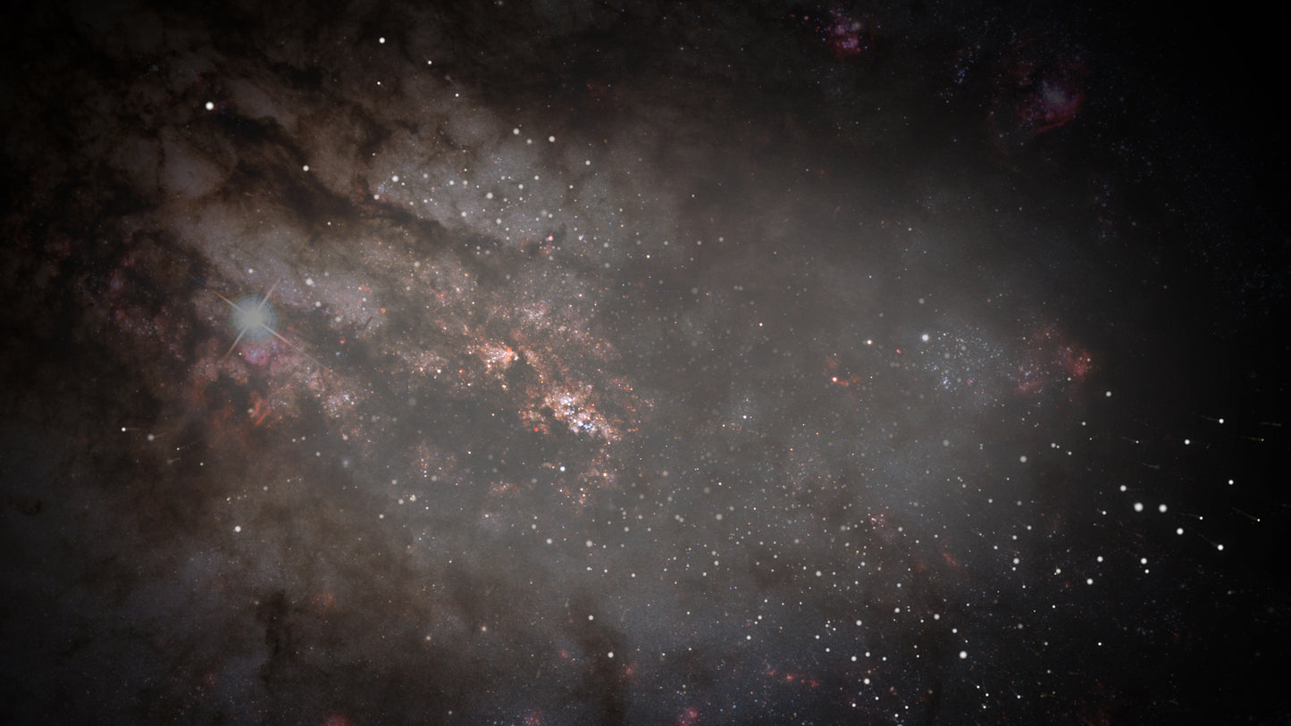 Galactic Fireworks Stars