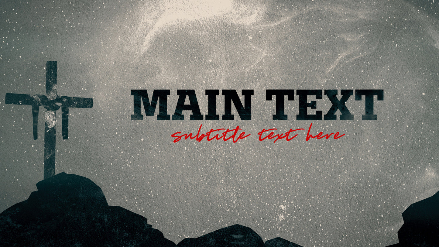 Good Friday Title Sermon