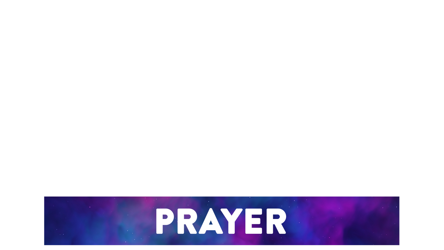 Glitter Fog Lower Third Prayer