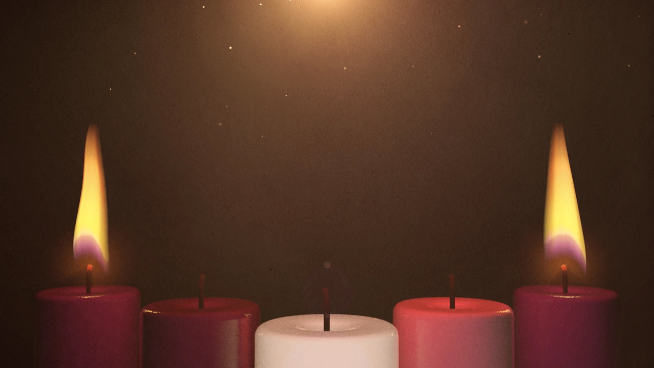 Advent Candles Week 2 Still