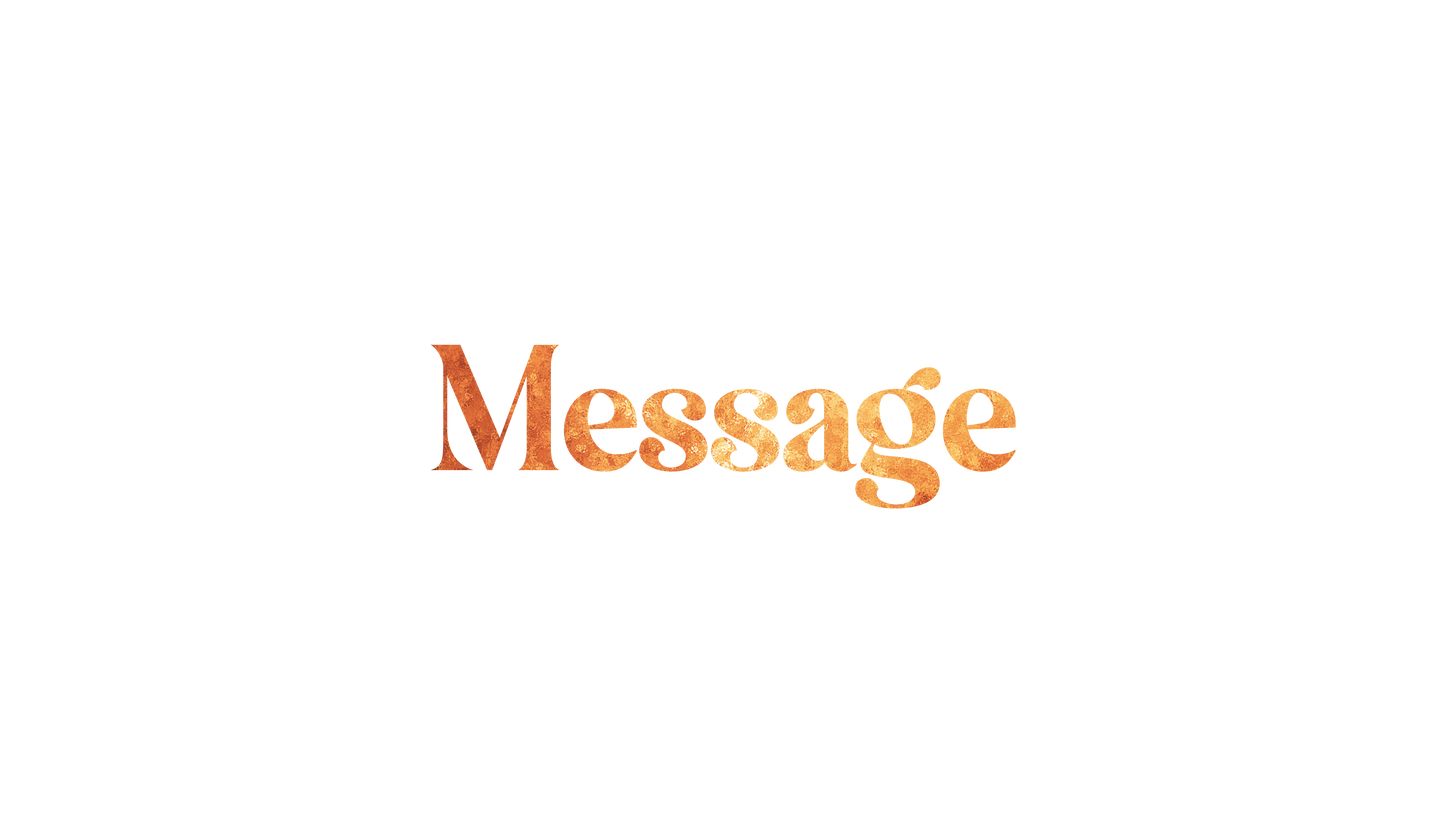 Easter Figures Message