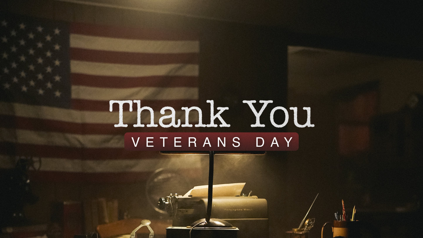 Thank You (Veterans Day)