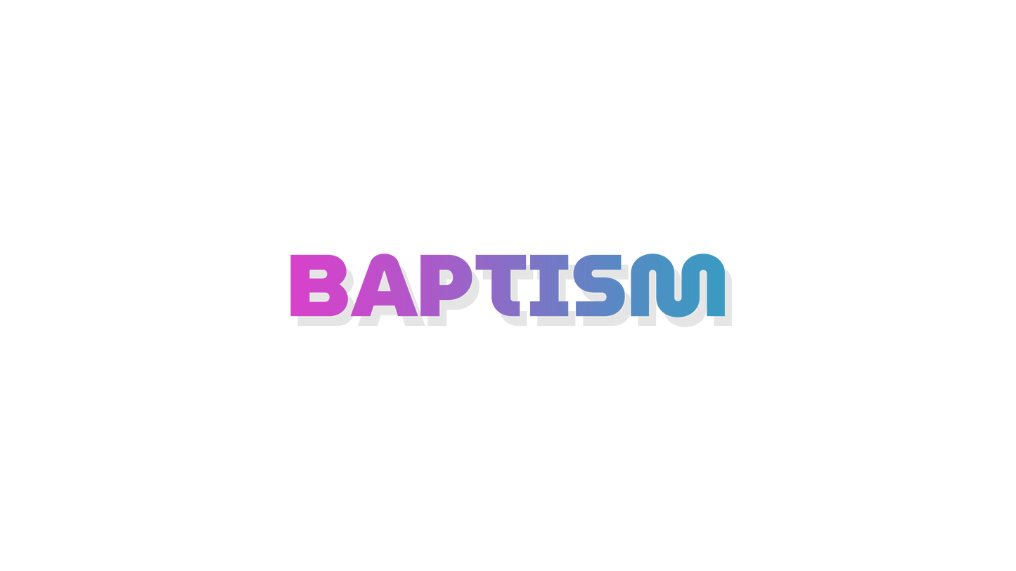 Line Art Baptism