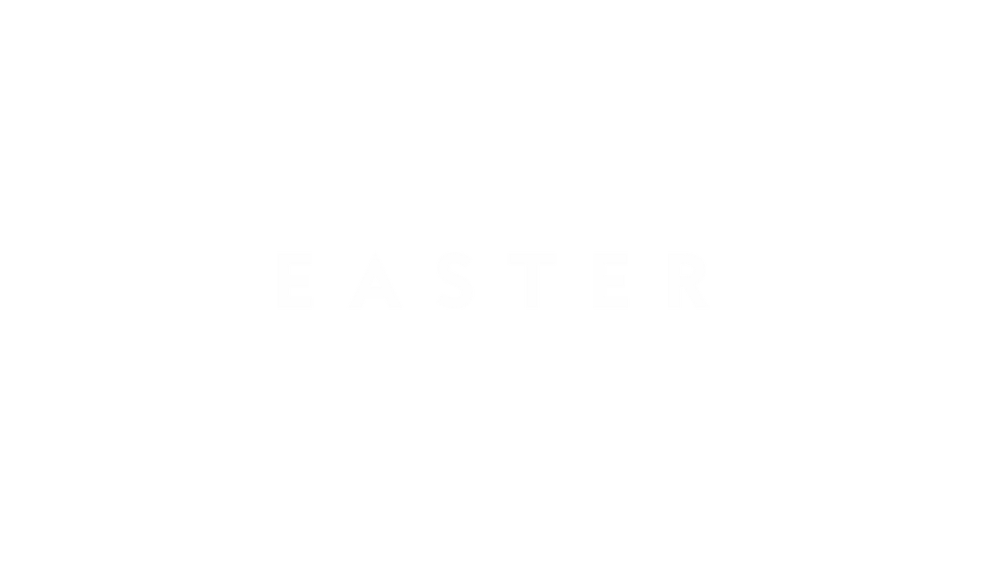 Holy Week Glow Easter