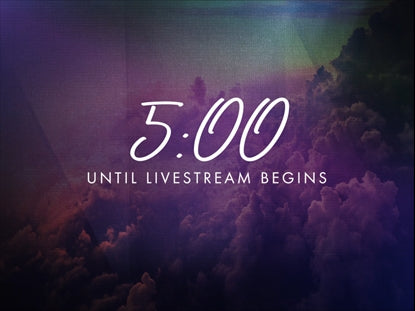 Through The Storm Countdown Livestream