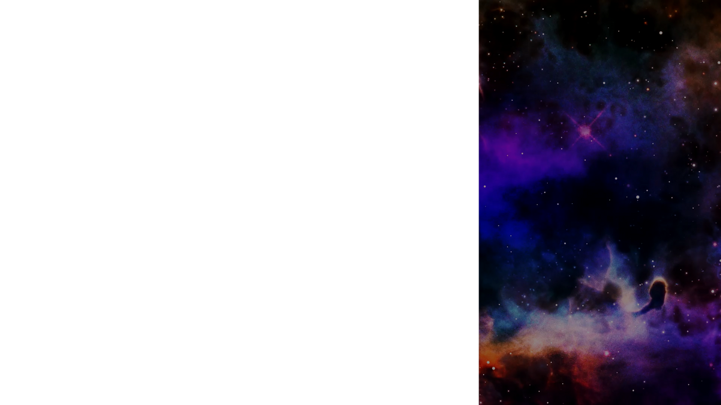 Colorful Space Lower Third Right Blank