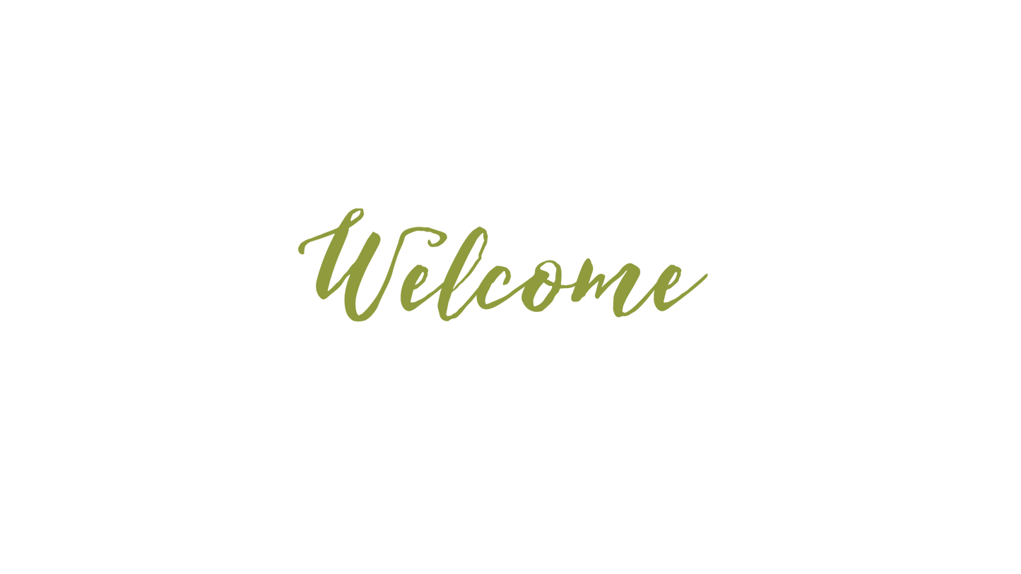 Welcome