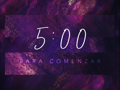 Beautiful Easter Countdown - Spanish