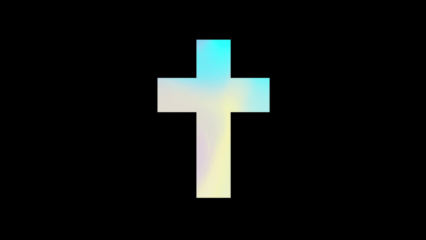 Easter Foil Good Friday Icon