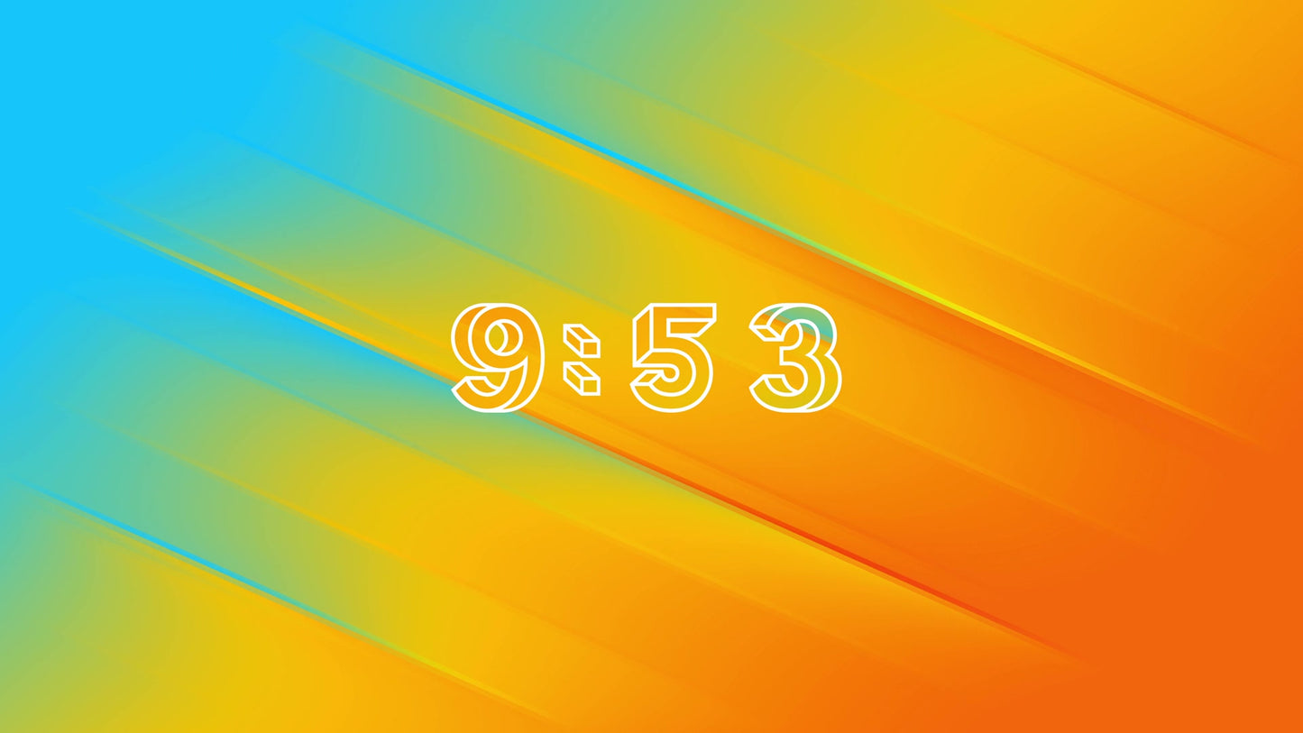 Gradient Moves 10 Min Countdown