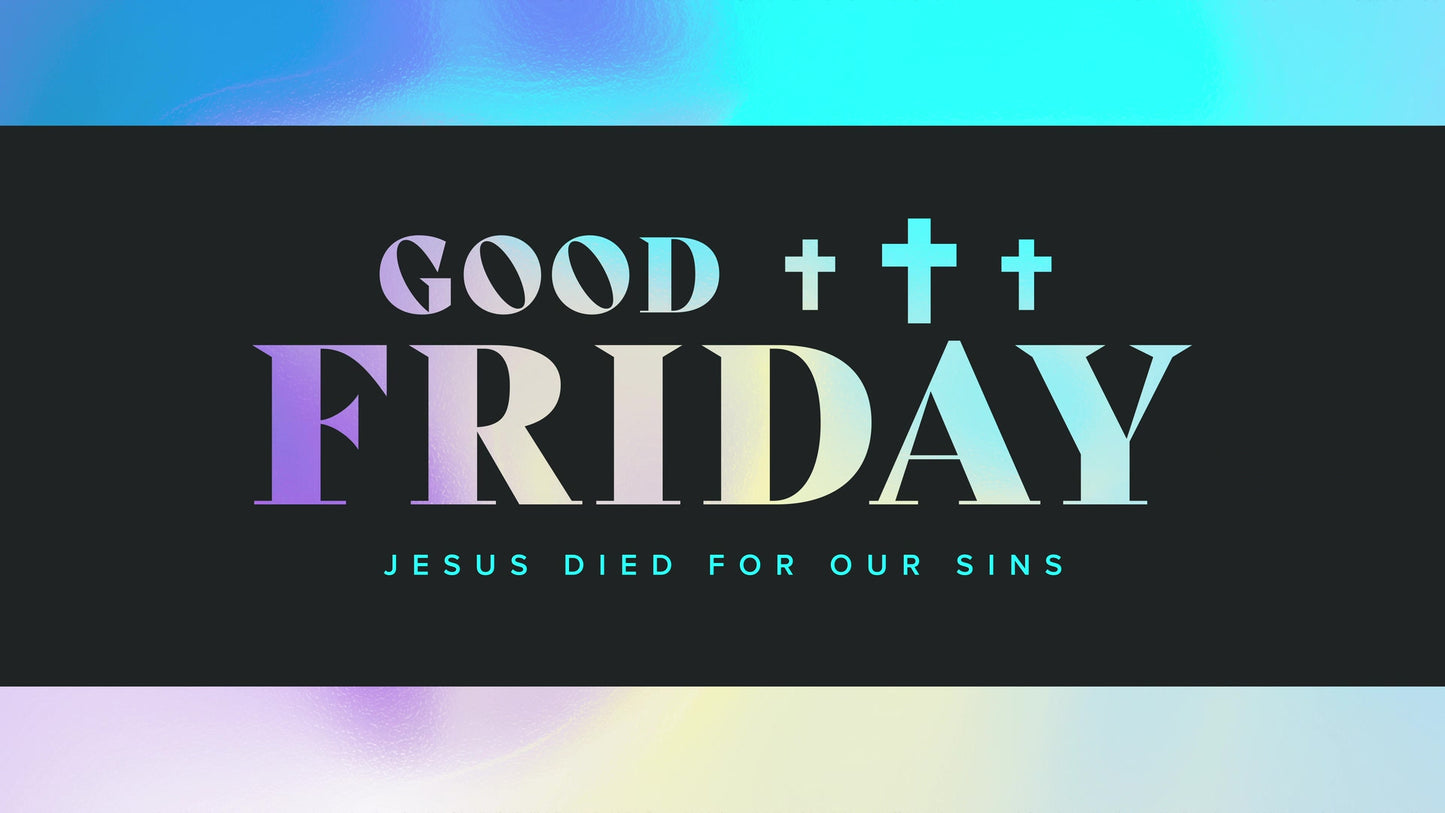 Easter Foil Good Friday
