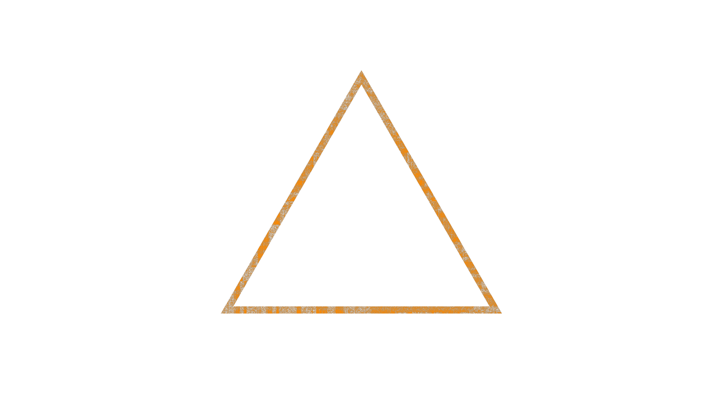 Static Orange Triangle