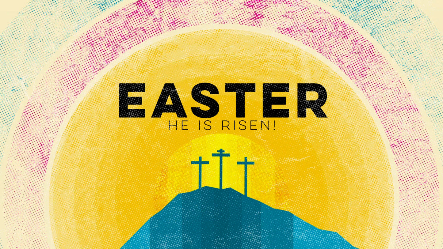 Textured Easter Title Still