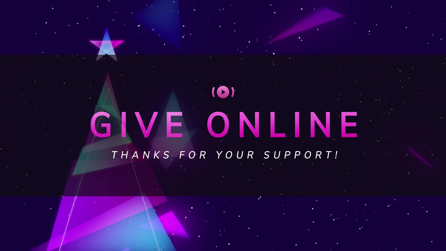 Retro Christmas Give Stream