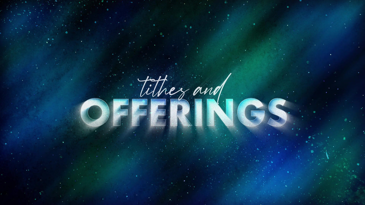 Beautiful Dust Tithes And Offerings