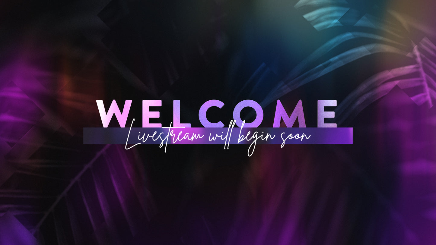 Easter Journey Palms Livestream Welcome Still