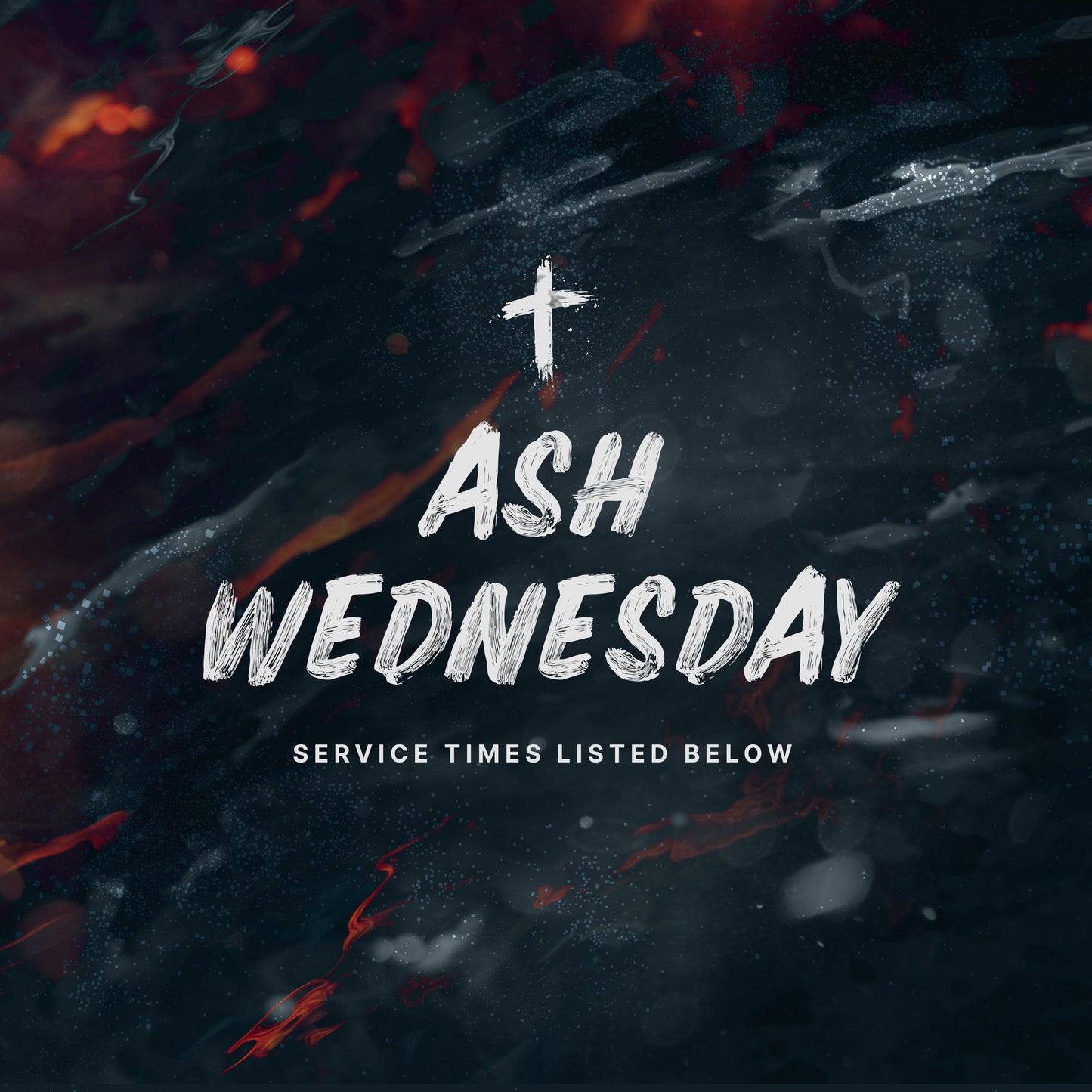 Ash Wednesday Service Times