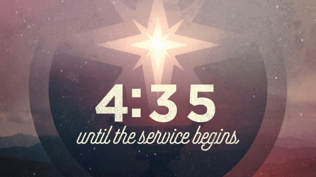 Modern Retro Christmas Eve Countdown